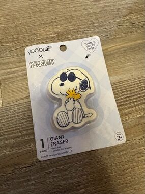 Yoobi x Peanuts Giant Eraser